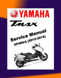 T-MAX Yamaha TMAX XP500/A 2012-2014 Full Manual Set – Repair & Maintenance Manual and Spare Parts Catalog and User Handbook